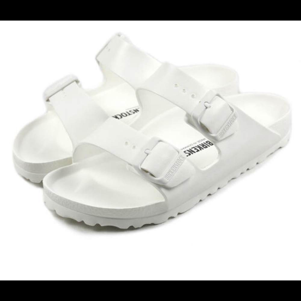 New WHITE Birkenstock Eva Arizona Sandal size 37